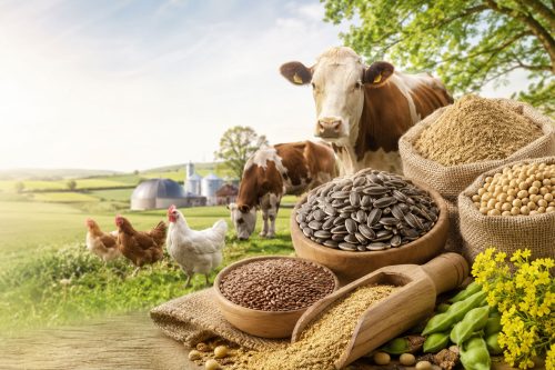 Organic Feed Ingredients for Sustainable Livestock Farming